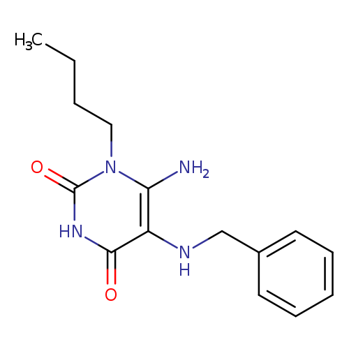 6-Amino-5-benzylamino-1-butyl-1h-pyrimidine-2,4-dione