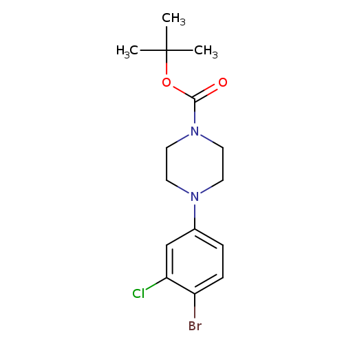 tert-Butyl 4-(4-bromo-3-chlorophenyl)piperazine-1-carboxylate