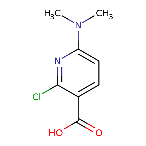 2-Chloro-6-(dimethylamino)pyridine-3-carboxylic acid