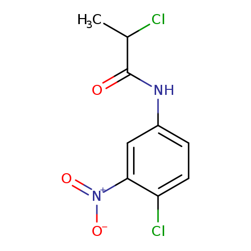 2-Chloro-n-(4-chloro-3-nitrophenyl)propanamide