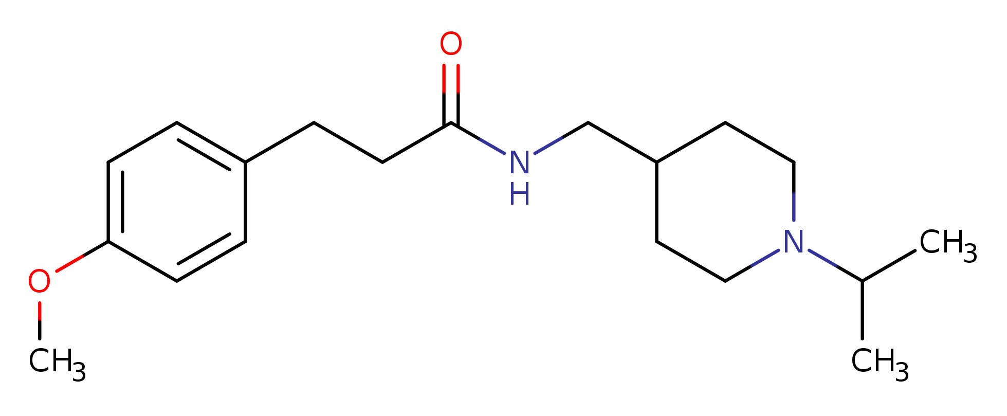 3-(4-methoxyphenyl)-N-{[1-(propan-2-yl)piperidin-4-yl]methyl}propanamide
