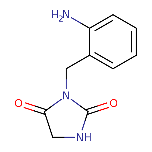 3-[(2-aminophenyl)methyl]imidazolidine-2,4-dione