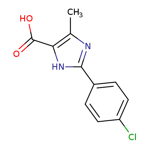 1H-Imidazole-5-carboxylic acid, 2-(4-chlorophenyl)-4-methyl-