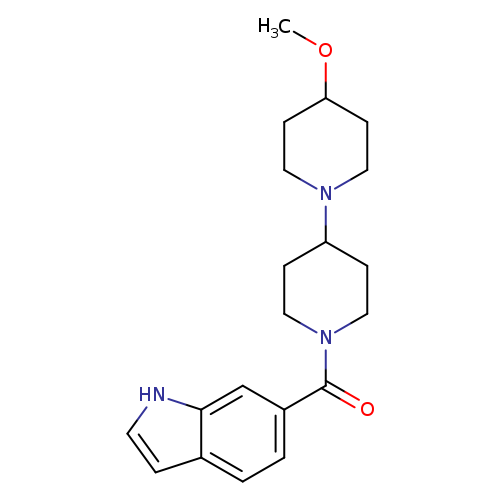 1'-(1H-indole-6-carbonyl)-4-methoxy-1,4'-bipiperidine