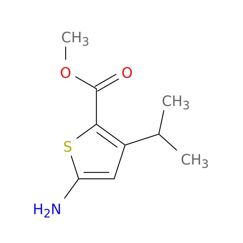 methyl 5-amino-3-(propan-2-yl)thiophene-2-carboxylate