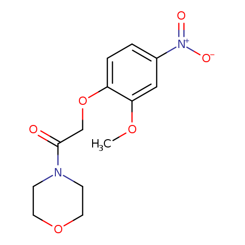 4-[(2-Methoxy-4-nitrophenoxy)acetyl]morpholine