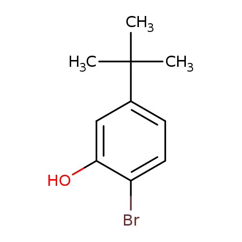 Phenol, 2-bromo-5-(1,1-dimethylethyl)-