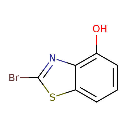 4-Benzothiazolol, 2-bromo-