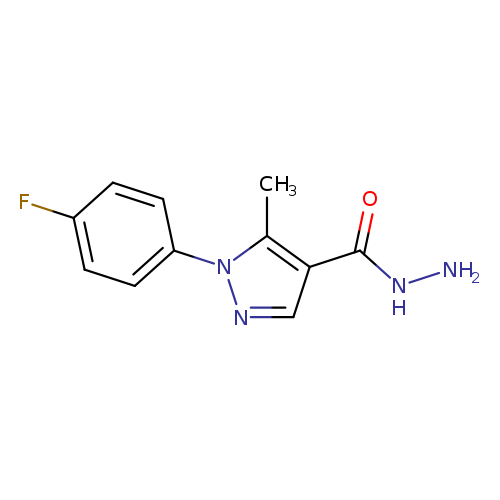 1-(4-Fluorophenyl)-5-methyl-1h-pyrazole-4-carbohydrazide