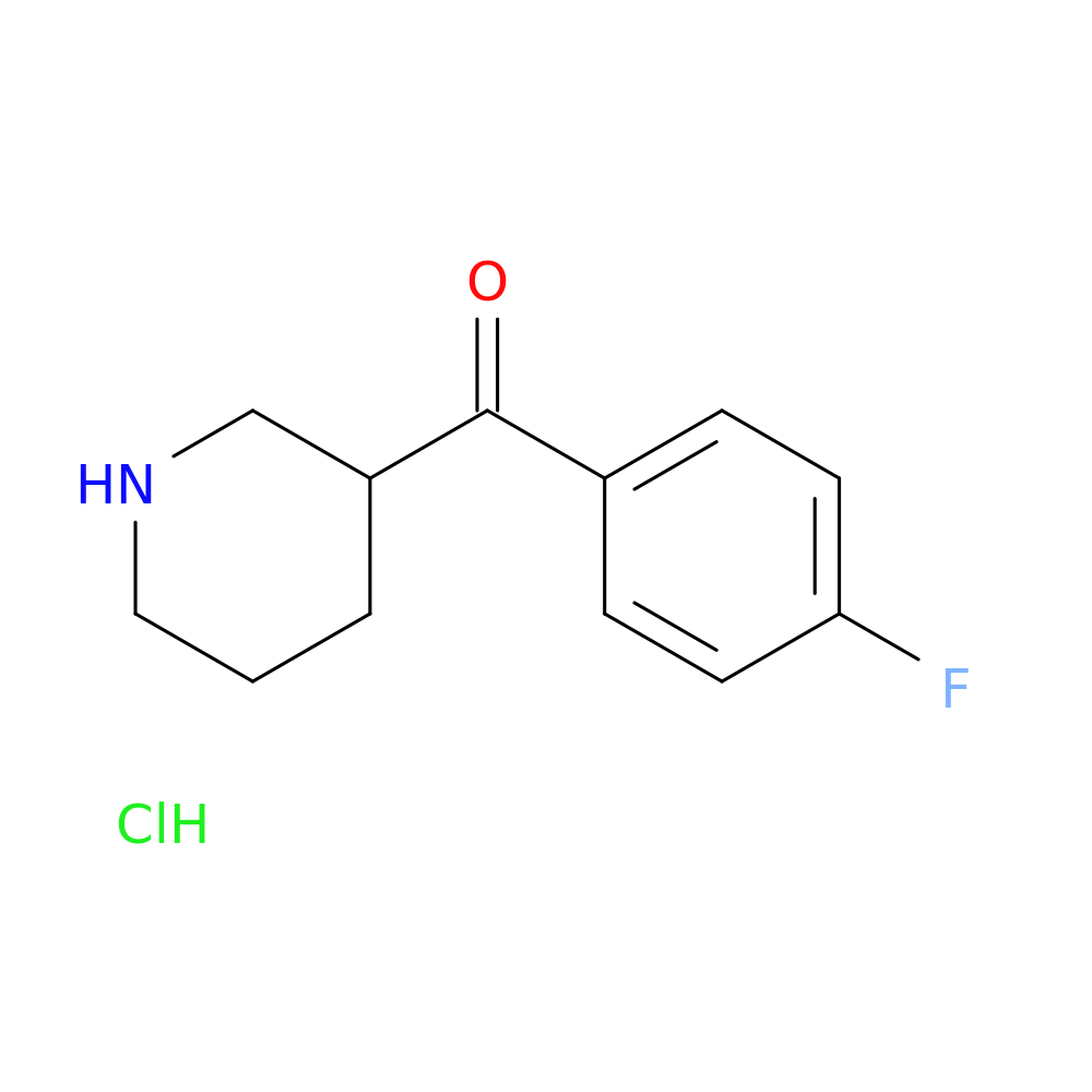 3-[(4-Fluorophenyl)carbonyl]piperidine hydrochloride