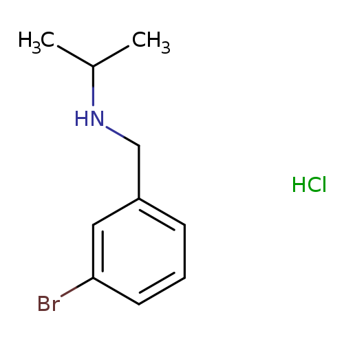 [(3-bromophenyl)methyl](propan-2-yl)amine hydrochloride