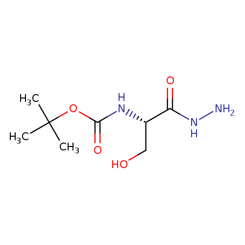 (S)-tert-Butyl (1-hydrazinyl-3-hydroxy-1-oxopropan-2-yl)carbamate