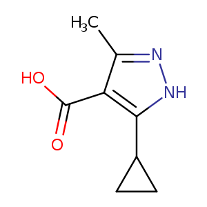 5-Cyclopropyl-3-methyl-1H-pyrazole-4-carboxylic acid