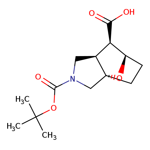 Racemic-(3aS,6R,7R,7aR)-2-(tert-butoxycarbonyl)octahydro-3a,6-epoxyisoindole-7-carboxylic acid
