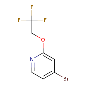 Pyridine, 4-bromo-2-(2,2,2-trifluoroethoxy)-