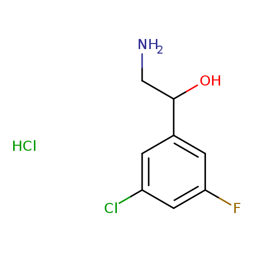 2-amino-1-(3-chloro-5-fluorophenyl)ethan-1-ol hydrochloride