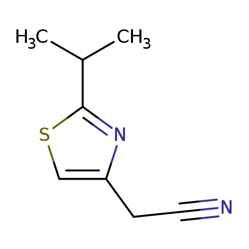 2-[2-(propan-2-yl)-1,3-thiazol-4-yl]acetonitrile