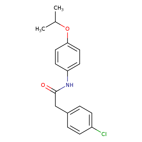 2-(4-chlorophenyl)-N-(4-isopropoxyphenyl)acetamide