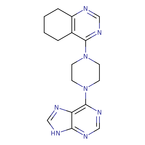 4-[4-(9H-purin-6-yl)piperazin-1-yl]-5,6,7,8-tetrahydroquinazoline