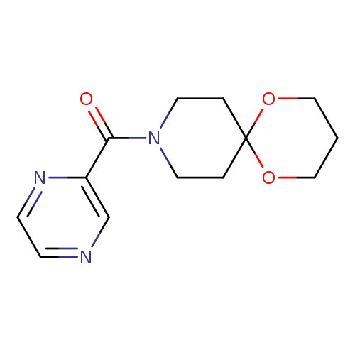 9-(pyrazine-2-carbonyl)-1,5-dioxa-9-azaspiro[5.5]undecane