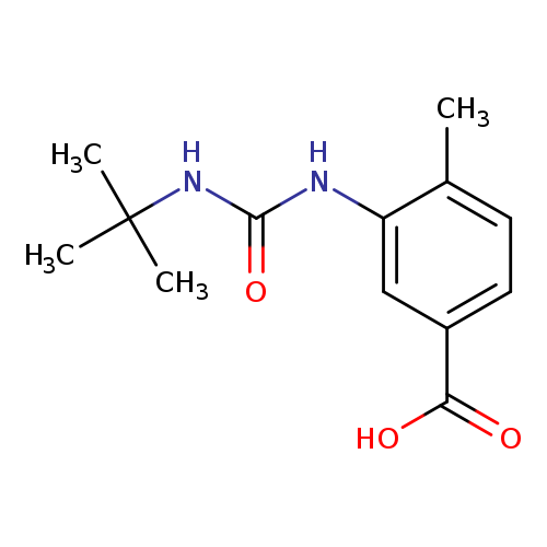 3-[(tert-butylcarbamoyl)amino]-4-methylbenzoic acid