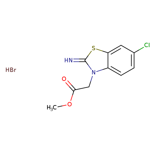 Methyl 2-(6-chloro-2-iminobenzo[d]thiazol-3(2H)-yl)acetate hydrobromide