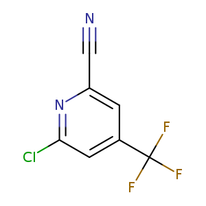 2-Pyridinecarbonitrile, 6-chloro-4-(trifluoromethyl)-