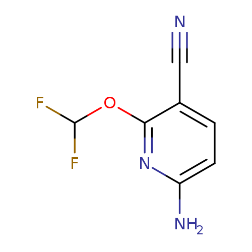 6-amino-2-(difluoromethoxy)pyridine-3-carbonitrile