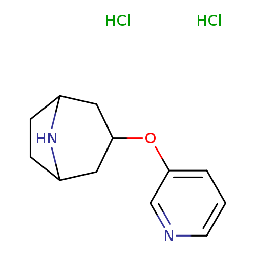 3-(pyridin-3-yloxy)-8-azabicyclo[3.2.1]octane dihydrochloride