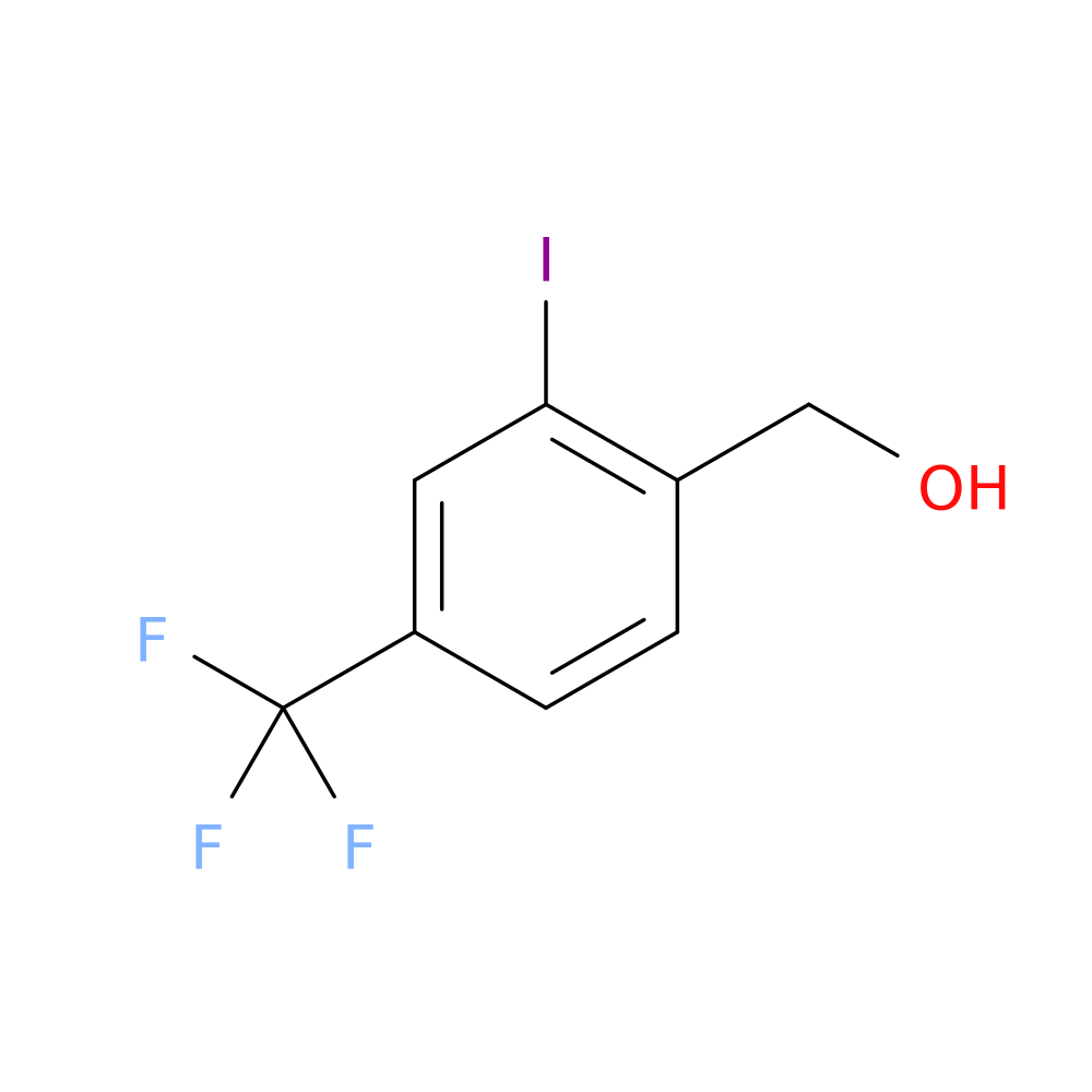 (2-Iodo-4-(trifluoromethyl)phenyl)methanol