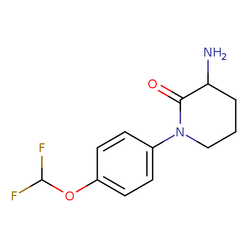 3-amino-1-[4-(difluoromethoxy)phenyl]piperidin-2-one