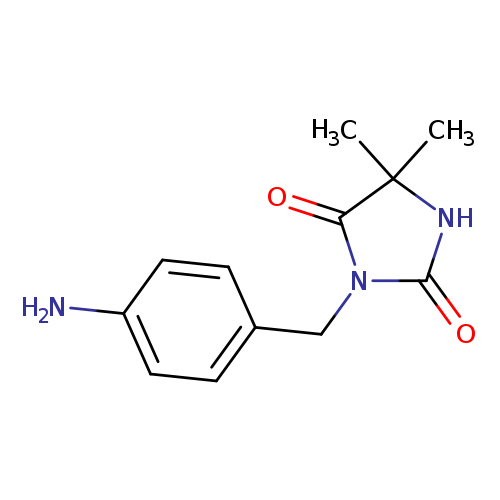 3-(4-Aminobenzyl)-5,5-dimethylimidazolidine-2,4-dione