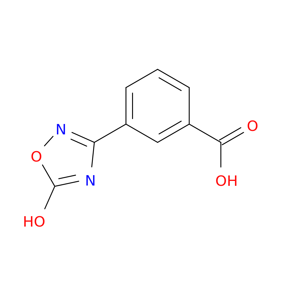 3-(5-hydroxy-1,2,4-oxadiazol-3-yl)benzoic acid