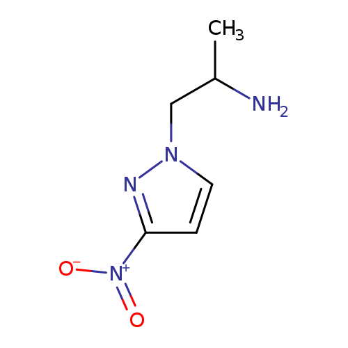 1-(3-nitro-1H-pyrazol-1-yl)propan-2-amine