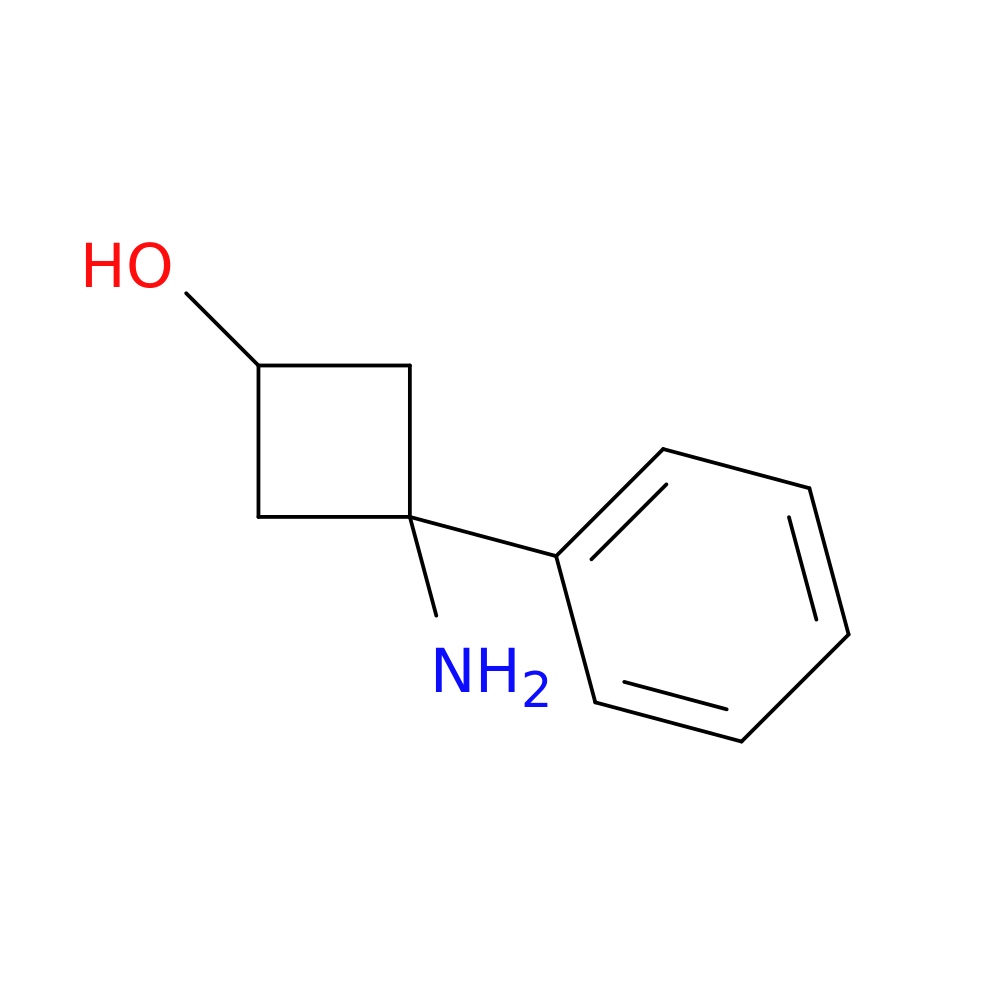 3-Amino-3-phenylcyclobutan-1-ol