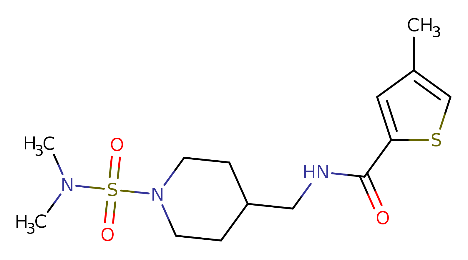 N-{[1-(dimethylsulfamoyl)piperidin-4-yl]methyl}-4-methylthiophene-2-carboxamide