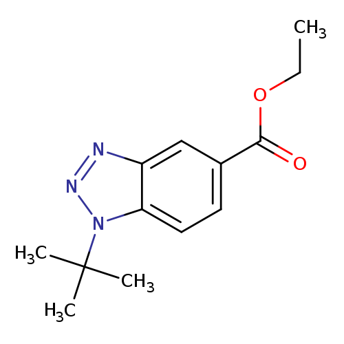Ethyl 1-tert-butyl-1,2,3-benzotriazole-5-carboxylate