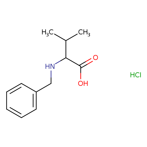 2-(benzylamino)-3-methylbutanoic acid hydrochloride