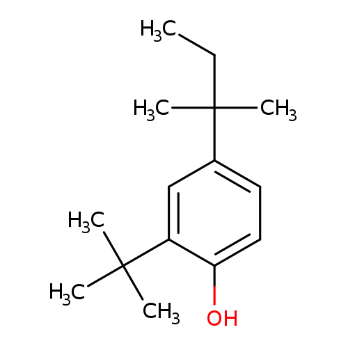 Phenol, 2-(1,1-dimethylethyl)-4-(1,1-dimethylpropyl)-