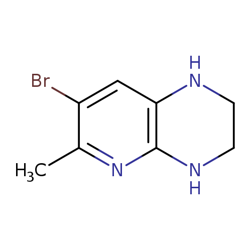 7-bromo-1,2,3,4-tetrahydro-6-methylpyrido[2,3-b]pyrazine