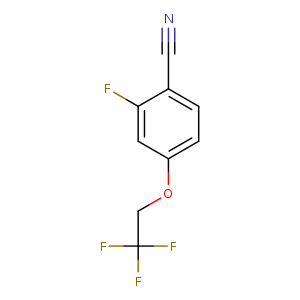 2-Fluoro-4-(2,2,2-trifluoroethoxy)benzonitrile