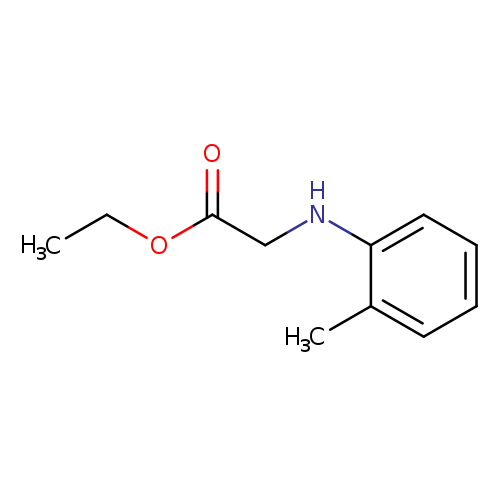 Ethyl n-(2-methylphenyl)glycinate