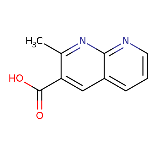 2-Methyl-1,8-naphthyridine-3-carboxylic acid monohydrate
