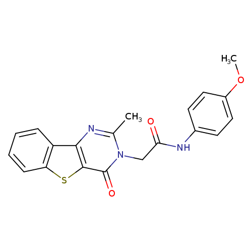 N-(4-methoxyphenyl)-2-{4-methyl-6-oxo-8-thia-3,5-diazatricyclo[7.4.0.0^{2,7}]trideca-1(13),2(7),3,9,11-pentaen-5-yl}acetamide