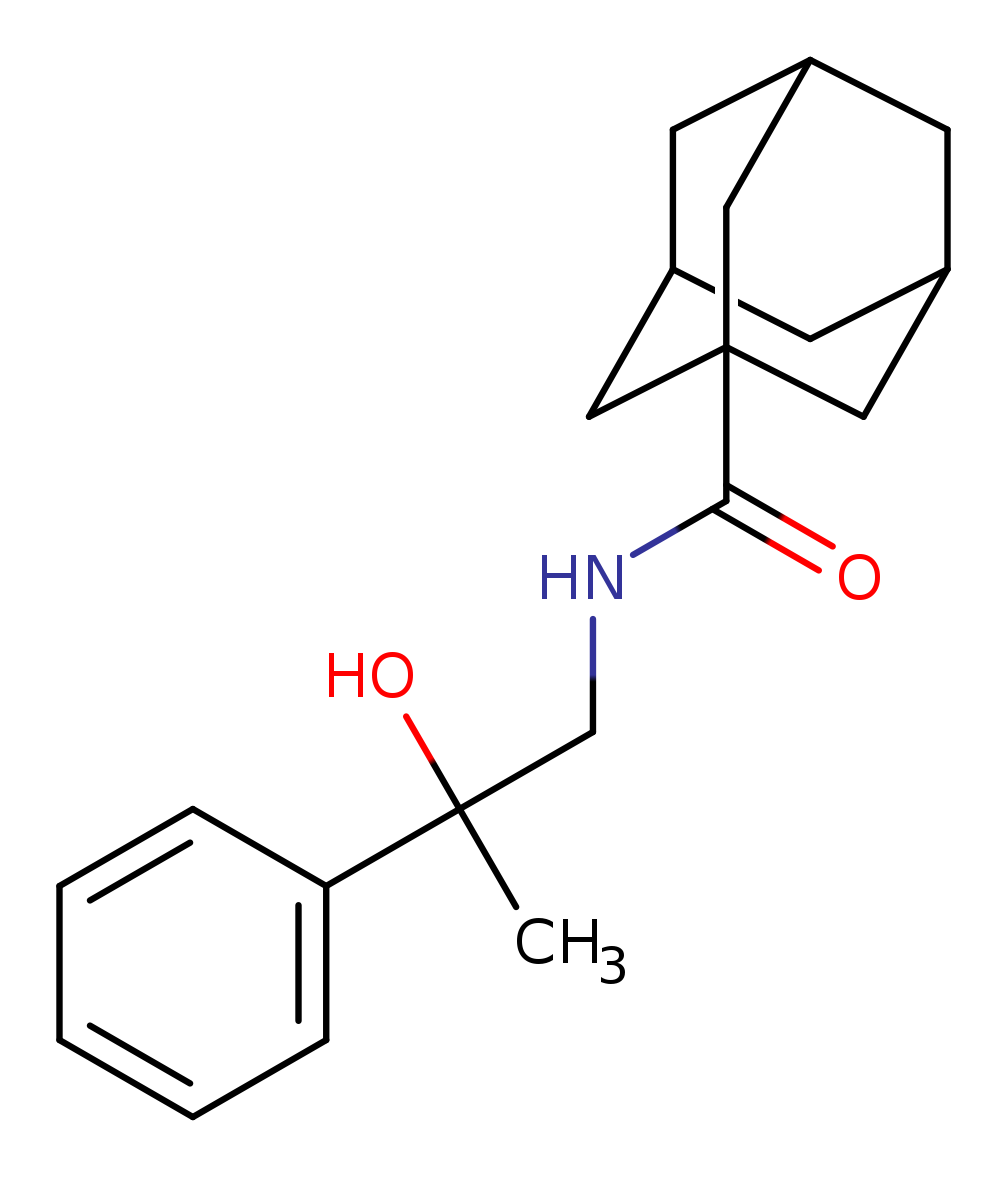 N-(2-hydroxy-2-phenylpropyl)adamantane-1-carboxamide