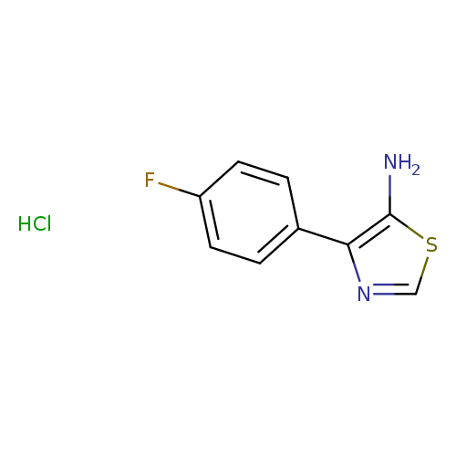 4-(4-fluorophenyl)-1,3-thiazol-5-amine hydrochloride