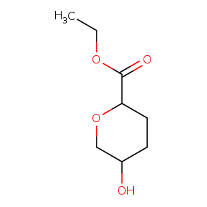 2H-Pyran-2-carboxylic acid, tetrahydro-5-hydroxy-, ethyl ester