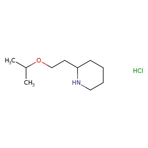 2-(2-Isopropoxyethyl)piperidine hydrochloride