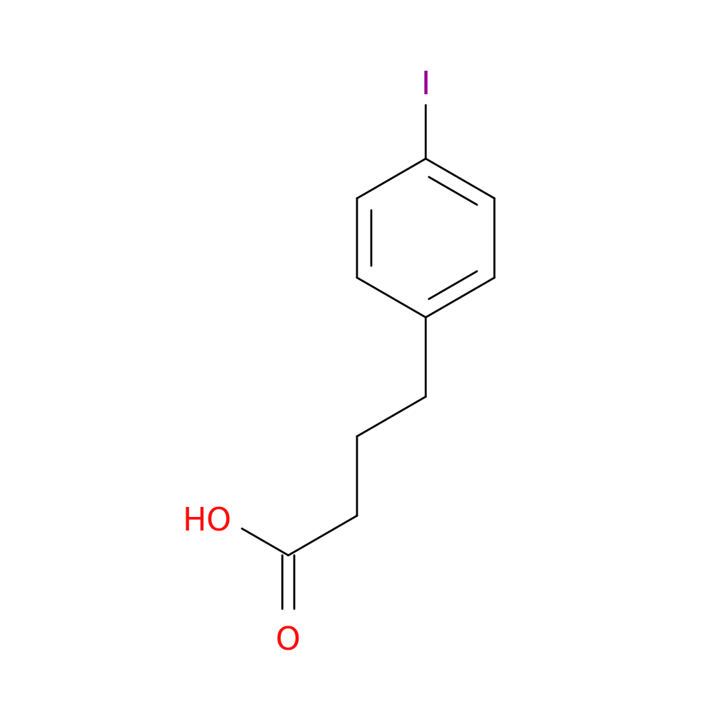 Benzenebutanoic acid, 4-iodo-