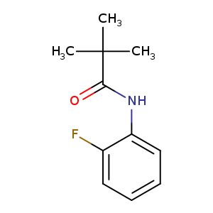 Propanamide, N-(2-fluorophenyl)-2,2-dimethyl-